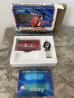 Diaclone Pre Transformers Jet Heli XL 120 En Boîte Japan Cassette Machine 1983