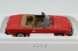 Die Cast 1/18 Autoart Fiat 124 Spider Red °124542