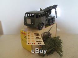 Dinky 806 826 Berliet Wrecker Military Truck Mib Rare Last Issue Very Nice L@@k