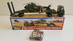 Dinky Toys 618 Aec artic. Transporter with Sea King Helicopter en B. O. Mib