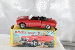 Dinky Toys France 1/43 Peugeot 204 Cabriolet 511 + Boite Origine