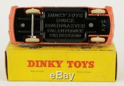 Dinky Toys France 24v Buick Roadmaster Saumon Toit Noir + Boite Original&ancien