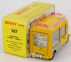 Dinky Toys France 587 Citroen 1200kg Philips + Boite Original Et Ancien