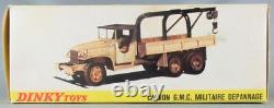 Dinky Toys France 808 Militaire Camion G. M. C. Dépannage Kaki Neuf Boite 1