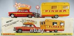 Dinky Toys France 882 404 Peugeot et Caravane Pinder en Boite 1/43