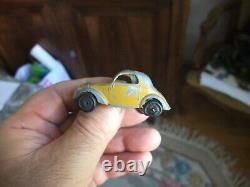 Dinky Toys France. Originale Simca 5 Ref 35 A Couleur Jaune 1940 /1948