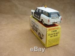 Dinky Toys France Peugeot 404 Break Police En Boite Original N° 1429