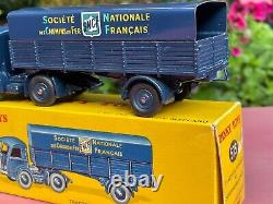 Dinky Toys PANHARD et Semi-remorque SNCF 575 jantes concaves Stock magasin neuf