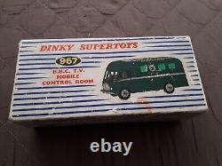 Dinky Toys SuperToys GB No. 967 Salle de TV contrôle mobile avec boite réf. 967