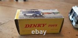 Dinky toys citroen fourgon Police 566 + boite + manuel 1965
