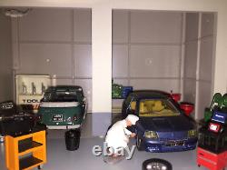 Diorama 143 Garage Moderne Agence Citroen Lavage Graissage super dettagliato