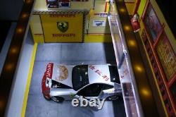 Diorama 1/18 atelier garage Ferrari 36x47x27.5 scale 118 car service center