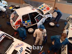 Diorama GCAP échelle 1/18 Groupement des Concessionnaires Peugeot