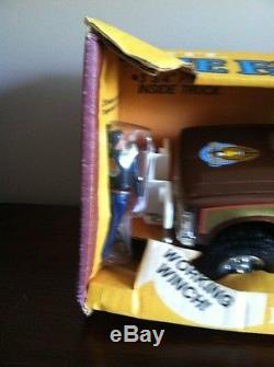 ERTL CO VINTAGE Fall Guy Truck With Figure Factory Sealed Rare Remco Mego