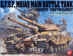 E. F. G. F. Main Battle Tank Semovente Phantom Element Gunpla UCHG Gundam Kit 1/35