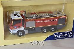 Eligor 115519 MAN TGS 33.540 SHERPA aéroport Sides Agen pompiers 1/43