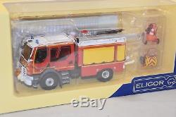 Eligor 115942 RENAULT D14 4x4 CCR GALLIN DECALQUES pompiers 1/43