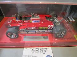 F1 FERRARI 126C2 GP SAN MARINO de 1982 VILLENEUVE rouge au 1/18 BBR P1894BV