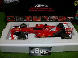 F1 FERRARI F138 2013 CHINESE GP ALONSO # 3 Formule 1 HOT WHEELS ELITE 1/18 BCT82