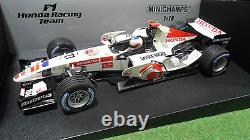 F1 HONDA RACING TEAM RA106 BARRICHELLO 2006 au 1/18 MINICHAMPS 100060011 voiture