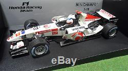 F1 HONDA RACING TEAM RA106 BARRICHELLO 2006 au 1/18 MINICHAMPS 100060011 voiture