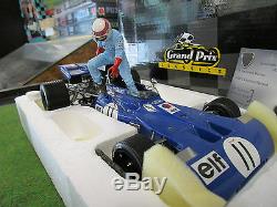 F1 TYRRELL FORD 003 + figurine STEWART #11 Winner Canada 1971 o 1/18 EXOTO 97024
