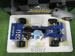 F1 TYRRELL FORD 003 + figurine STEWART #11 Winner Canada 1971 o 1/18 EXOTO 97024