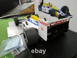 F1 WILLIAMS FW11B # 6 GP JAPON 1987 N. PIQUET 1/18 SPARK 18S118 formule 1 voiture