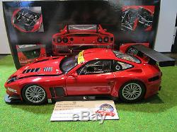 FERRARI 575 GTC EVOLUZIONE 575GTC rouge au 1/18 KYOSHO 08392B voiture miniature