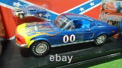 FORD MUSTANG GT 1968 #00 DUKES OF HAZZARD 1/18 ERTL 33043 voiture miniature film