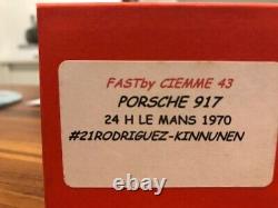 Fast by Ciemme 43 1/43 Porsche 917K # 21 24 LM 1970 Rodriguez/ Kinnunen