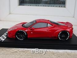 Ferrari 458 Italia LB Performance Liberty Walk GT Spirit 1/18 GT084