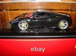 Ferrari 458 Speciale Mr Collection One Off Nero Daytona Carbon 1/18 Eme Rare