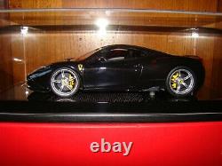 Ferrari 458 Speciale Mr Collection One Off Nero Daytona Carbon 1/18 Eme Rare