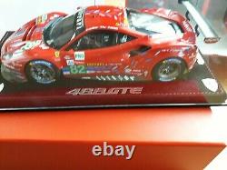 Ferrari 488 Gtelm Pro Le Mans 2020 Team Risi Bbr Models 1/18 P18202