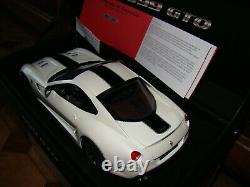 Ferrari 599 Gto Mr Collection Fuji White /black Stripe 1/18 Eme Limited Rare