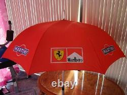 Ferrari F1 Parapluie Officielle Ferrari Team Marlboro Unique Et Tres Rare