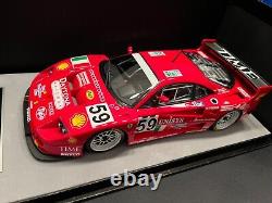 Ferrari F40 GTE LM Mans 1996 118 TM18286A Rouge N°59