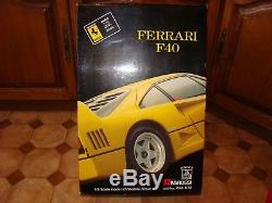 Ferrari F40 Jaune Kit Pocher Echelle 1/8 Eme Superbe Sold Out Tres Rare