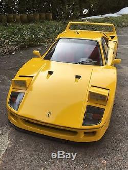 Ferrari F40 in gelb von Pocher Rivarossi 1/8 K56 Top-Zustand