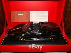 Ferrari F430 16m Scuderia Spider Mr Collection 1/18 Eme Noir Daytona Tres Rare