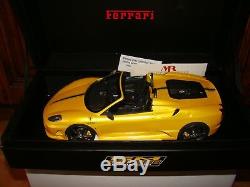 Ferrari F430 16m Scuderia Spider Mr Collection 1/18 Eme Tristrato Yellow Rare