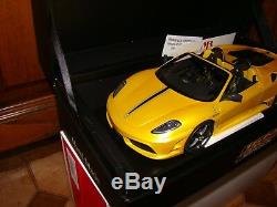Ferrari F430 16m Scuderia Spider Mr Collection 1/18 Eme Tristrato Yellow Rare