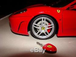 Ferrari F430 Spider Rouge De Agostini Echelle 1/10 Eme Superbe Et Tres Rare