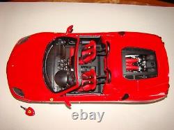 Ferrari F430 Spider Rouge De Agostini Personalisee 1/10 Eme Superbe Et Rare