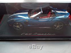 Ferrari F60 America Bleu Nart 2014 1/18 Bbr