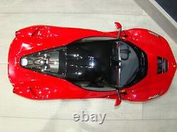 Ferrari Laferrari Rouge De Agostini Echelle 1/8eme Tailor Made Superbe Rare