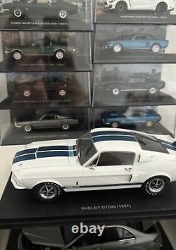 Ford mustang 1/43 et 1/24 altaya