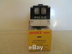 French Dinky 566 Citroen Hy 1200 Police Van Original Bulb Mib 9 En Boite L@@k