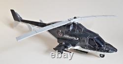 HELICOPTERE AIRWOLF GRAND MODELE 16 35 cm ERTL 1984 DIE CAST